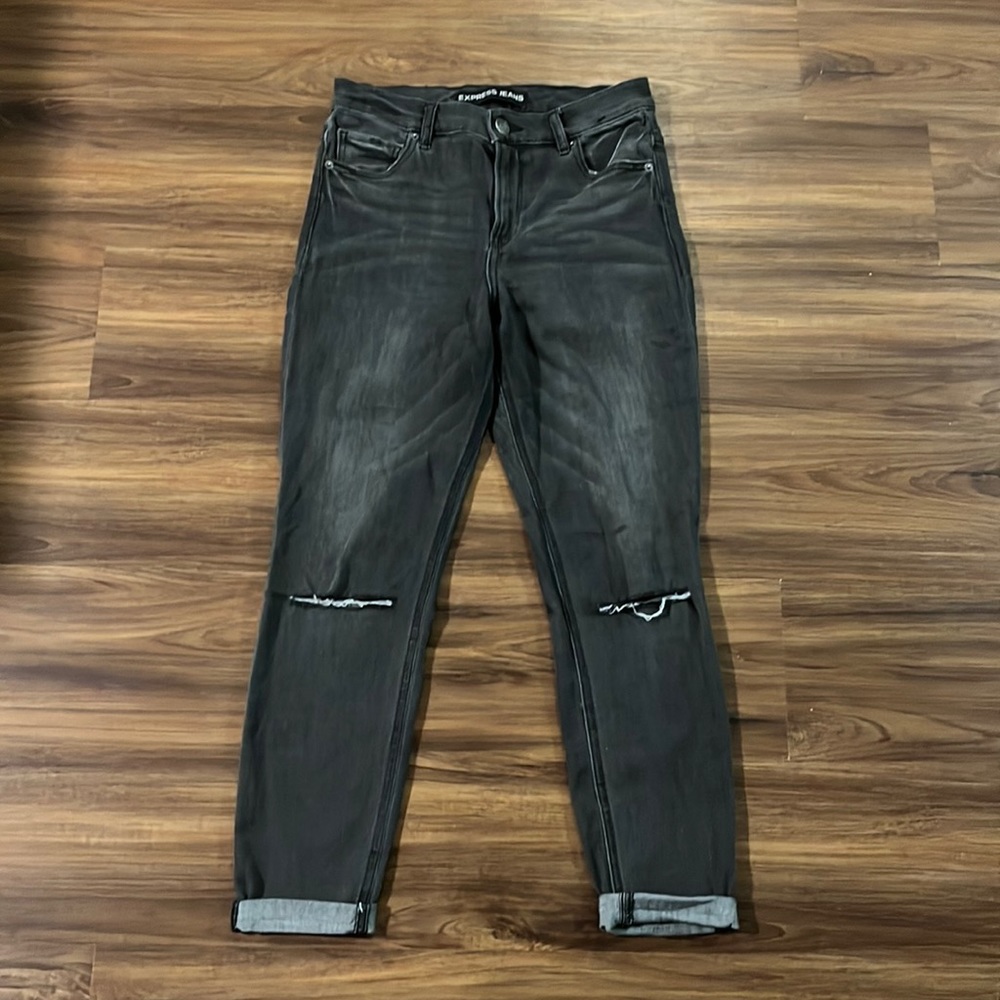Express High Rise Ankle Leggings in size 4R.